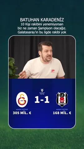 Batuhan Karadeniz Galatasaray Beşiktaş maç sonu yorumu #galatasaray #beşiktaş #kesfetbeniöneçıkart #fypシ゚ #fyp 