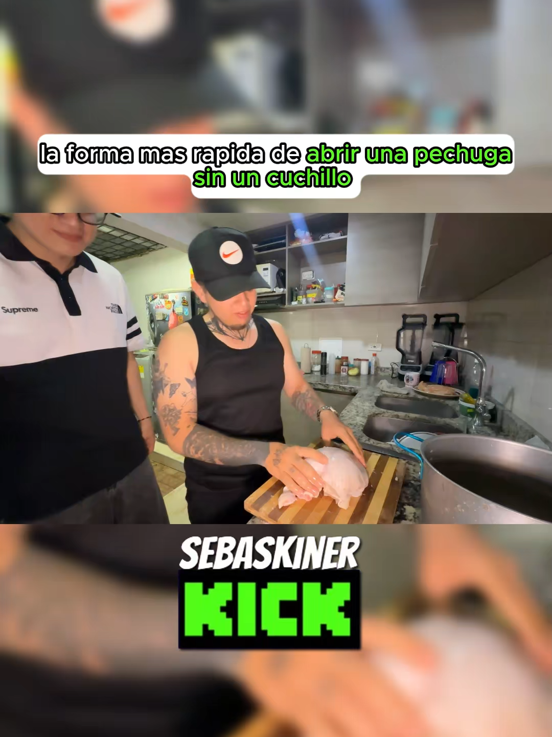 si no sabe de cocina no opine ajajaj#kick #sebaskiner #piedecuesta #IRL #cocina