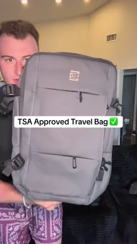 I’ll never pay for a checked bag again ✅ #travelbag #travelbackpack #backpack #tiktokshopcreatorpicks #tiktokshopfalldealsforyou 
