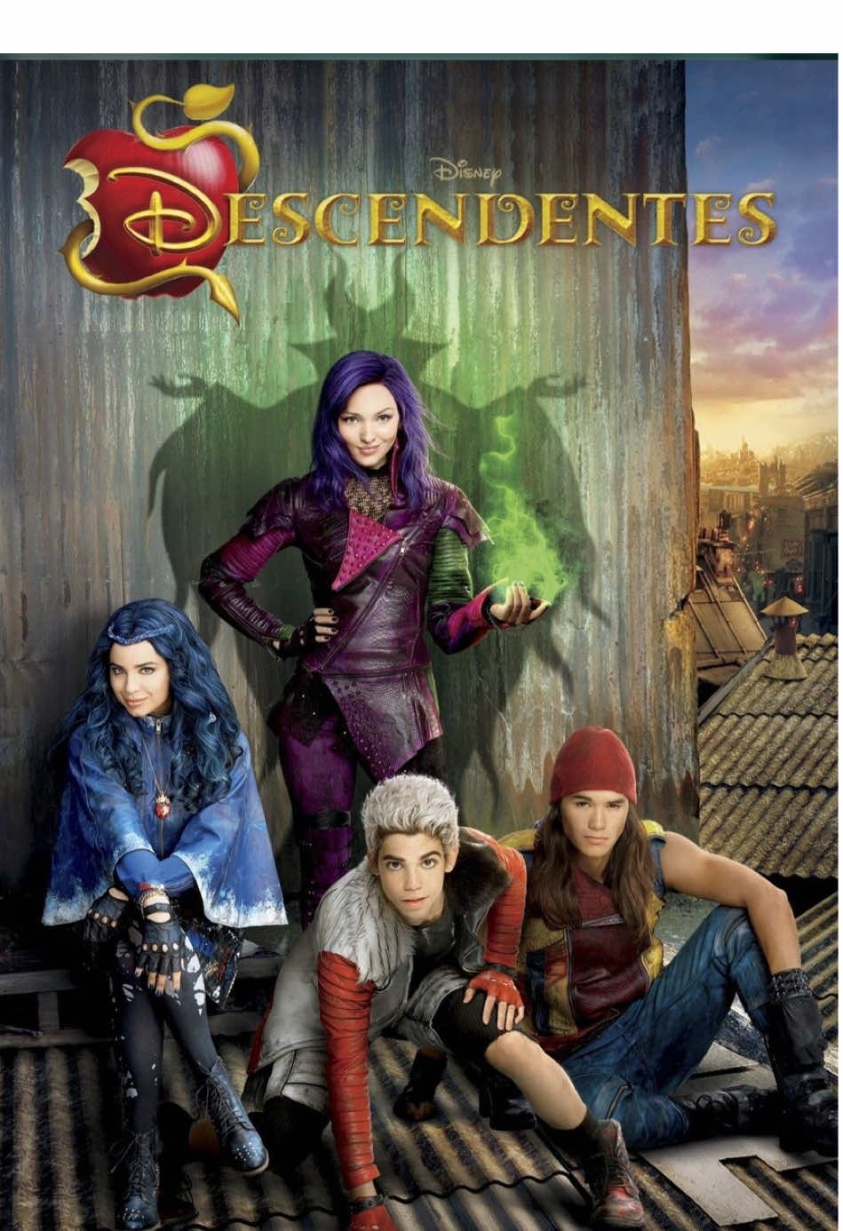 FILME COMPLETO   Descendentes (2015)  No reino de Auradon, Ben, o bondoso filho do Rei Fera e da Rainha Bela, assume o trono. Ele permite que descendentes dos vilões entrem em Auradon, pela primeira vez.  #disney #filmecompleto #foryou #1hora #movie 