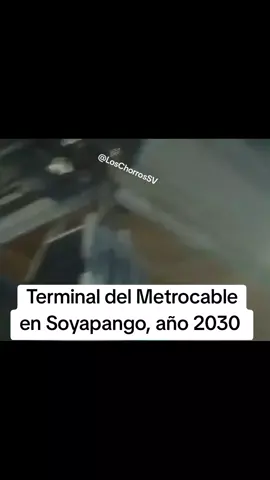Hay locos, ya veo el relajo que van a tener en la terminal nuevo amanecer cuando todos volemos 😂 #traficosv #metrocable #climasv #elsalvador #sansalvador 