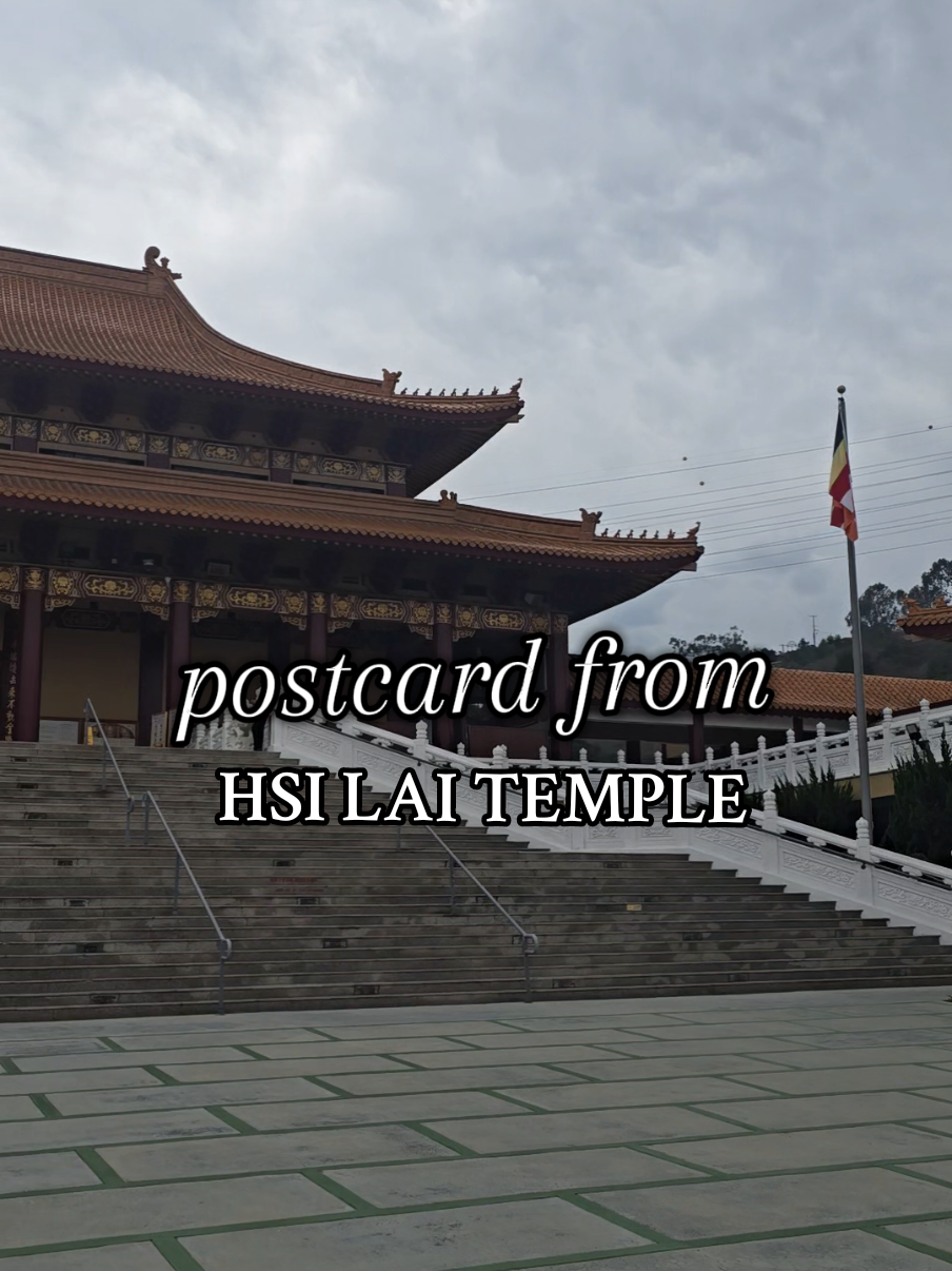 as a reminder, always practice mindfulness and kindness when visiting as it is a place of worship.  my mom in-law took us here after my parents have been telling me about it for years 🥹 such a peaceful and beautiful spot ❤️  #buddhisttemple #sgv #temple #southerncalifornia 