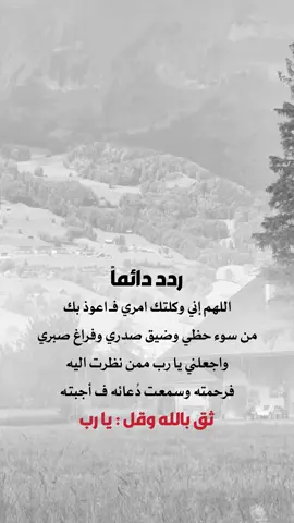 اللهم اني وكلتك امري فـ اعوذ بك من سوء حظي #اعادة_النشر🔃 #إيفان_الجيزانيه #عبارات_دينية #اللهم_اني_وكلتك_امري_فأنت_خير_وكيل🤲 #رددوا_هذا_الدعاء 