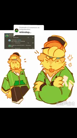 Respuesta a @bringoldroblox first time drawing furries since like 2023 actually