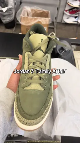 Air Jordan 3 Retro 'Family Affair'❗️ #jordan #jordan3 #unboxing  #shoes #fyp 