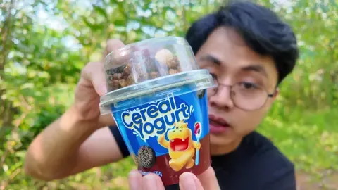 Sữa Chua Ngũ Cốc Tiện Lợi. #LeanOnTikTok #reviewnghiemtuc #ngucoc #suachua #snack 