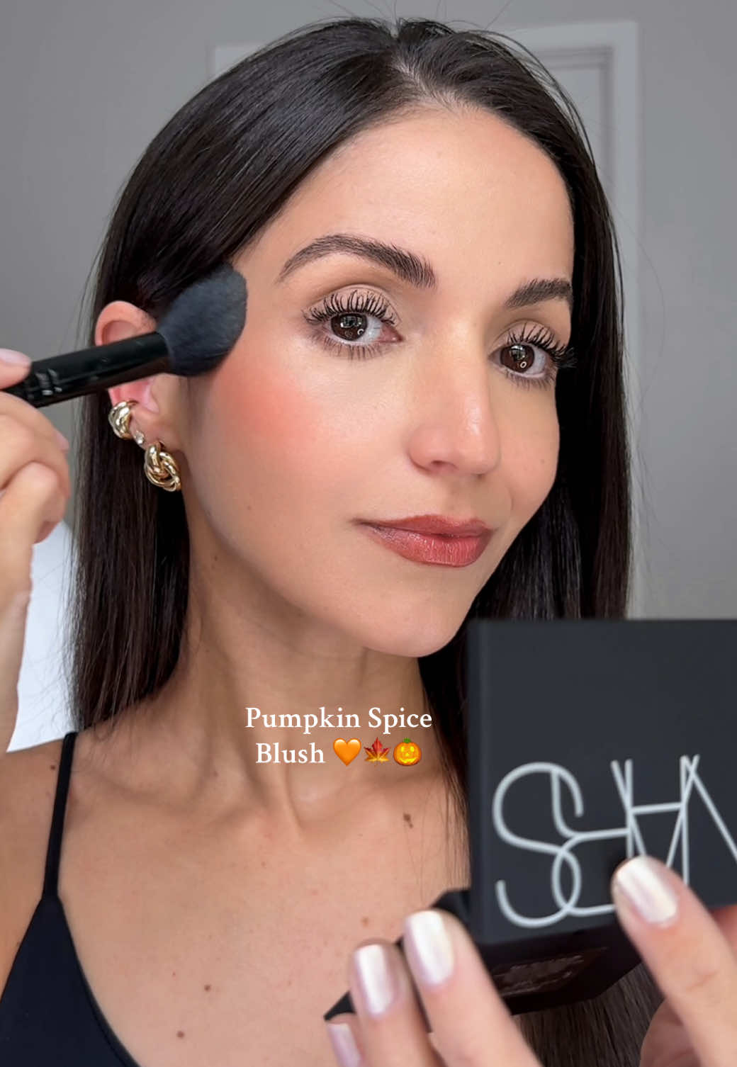 Pumpkin Spice Blush 🎃🍁🧡 @NARS Cosmetics #blush #fallmakeup #makeuptrend #narscosmetics #makeupinspo 