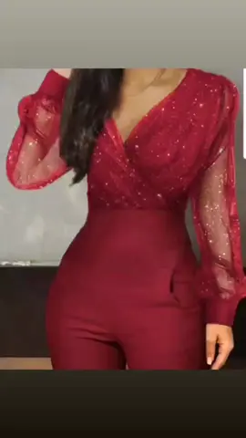 LINK NOS COMENTÁRIOS❤️ Brilhe na festa com esse macacão de mangas longas e bolso com lantejoulas! ✨ 👗 #MacacãoFesta #Lantejoulas #MangaLonga #EstiloGlam #LookChique  