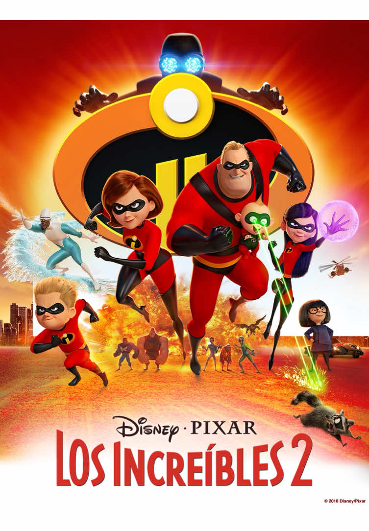 Los increíbles 2 (2018)#disney #losincreibles #losincreibles2 #peliculas #fyp 