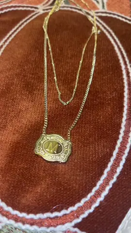 Cadena con inicial me encantó 👍😍#apoyandonegocios 