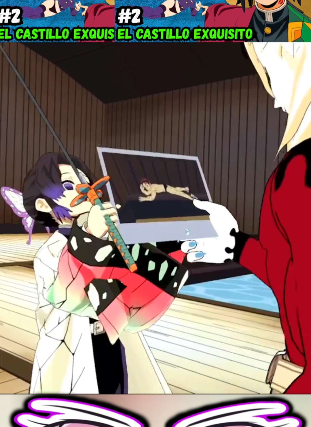el castillo exquisito ep.3 🤣🤣 . . #TANJIRO #NEZUKO #kimetsunoyaiba #parodia #castilloinfinito 