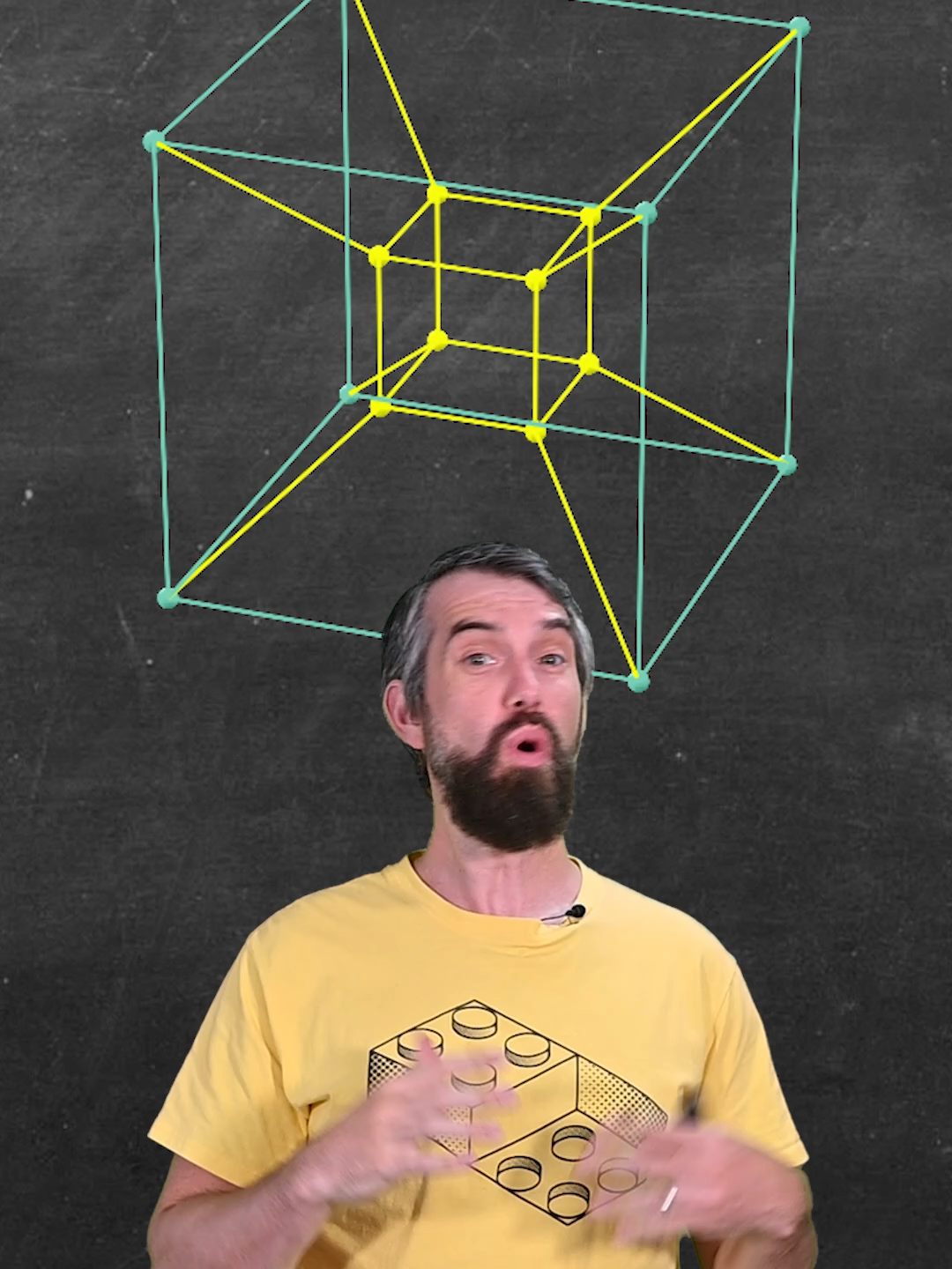 The 5th dimension has the biggest balls. Full vid on YT #math #maths.