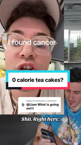 Replying to @thatmarlo “I found cancer and it tastes like strawberries” is honestly a 🔥 line but unfortunately they’re definitely not calorie free 😅 #calories #cakes 