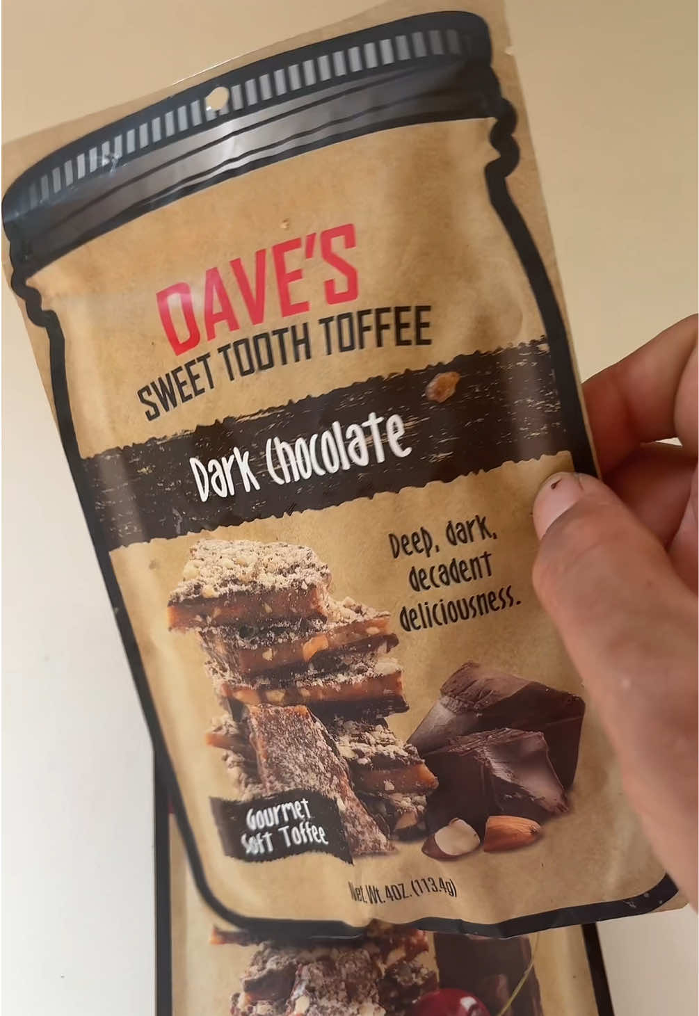 I love Toffee 😭😭😭❤️ #toffee #candy #snacks #davessweettoothtoffee #TikTokShopFallDealsForYou 