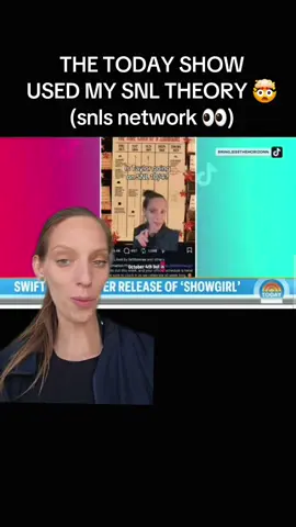 IM ON THE TODAY SHOW 🤣 FOR MY SNL THEORY 🤣 SNL IS ON NBC.. 🤣🤣🤣 #taylorswift #ts12 #swiftie #swifttok #nbc @Nikki @nicksversion @Elam @BRITTON RAE🩵 👀👀👀