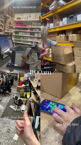 a day in the life of our m&b workers 🔎🏢 #dayinmylife #tiktokshop #fypシ #buisnesstiktok 