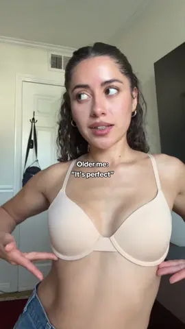 Younger you would never believe how good bras could actually fit. Pepper is specifically designed to be gap free! #wearpepper #smallboobs #aabra #gapfree 