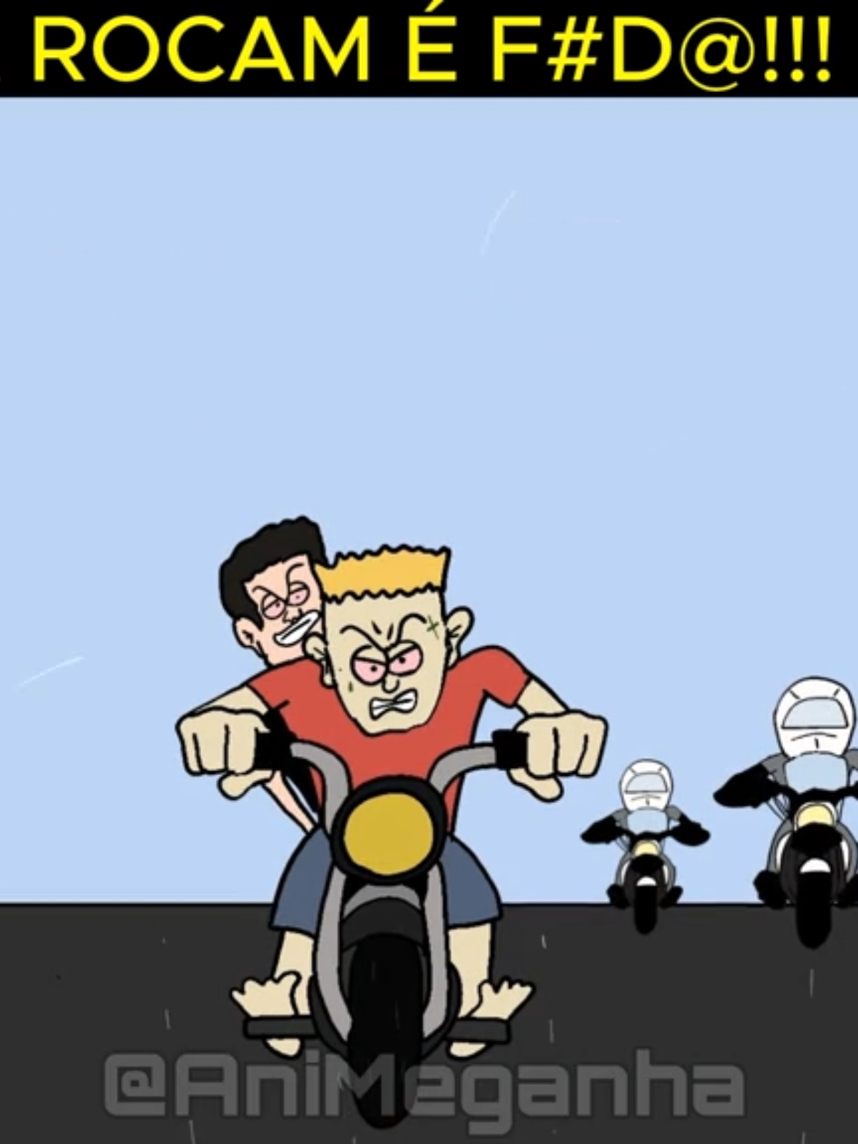 A ROCAM é fod@! Sargento Castro #animação #humor #pm 
