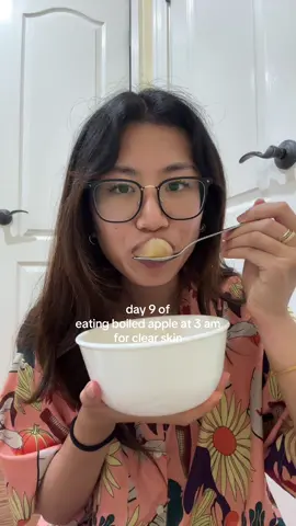 yummy apple! #clearskin #skincare #apple #fyp #asmr