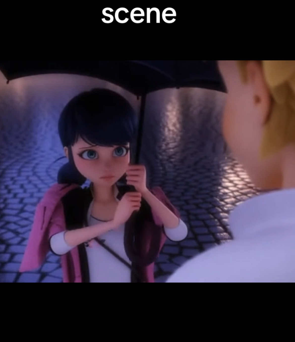 sora ai recreates umbrella scene from miraculous #ai #miraculous #ladybug 