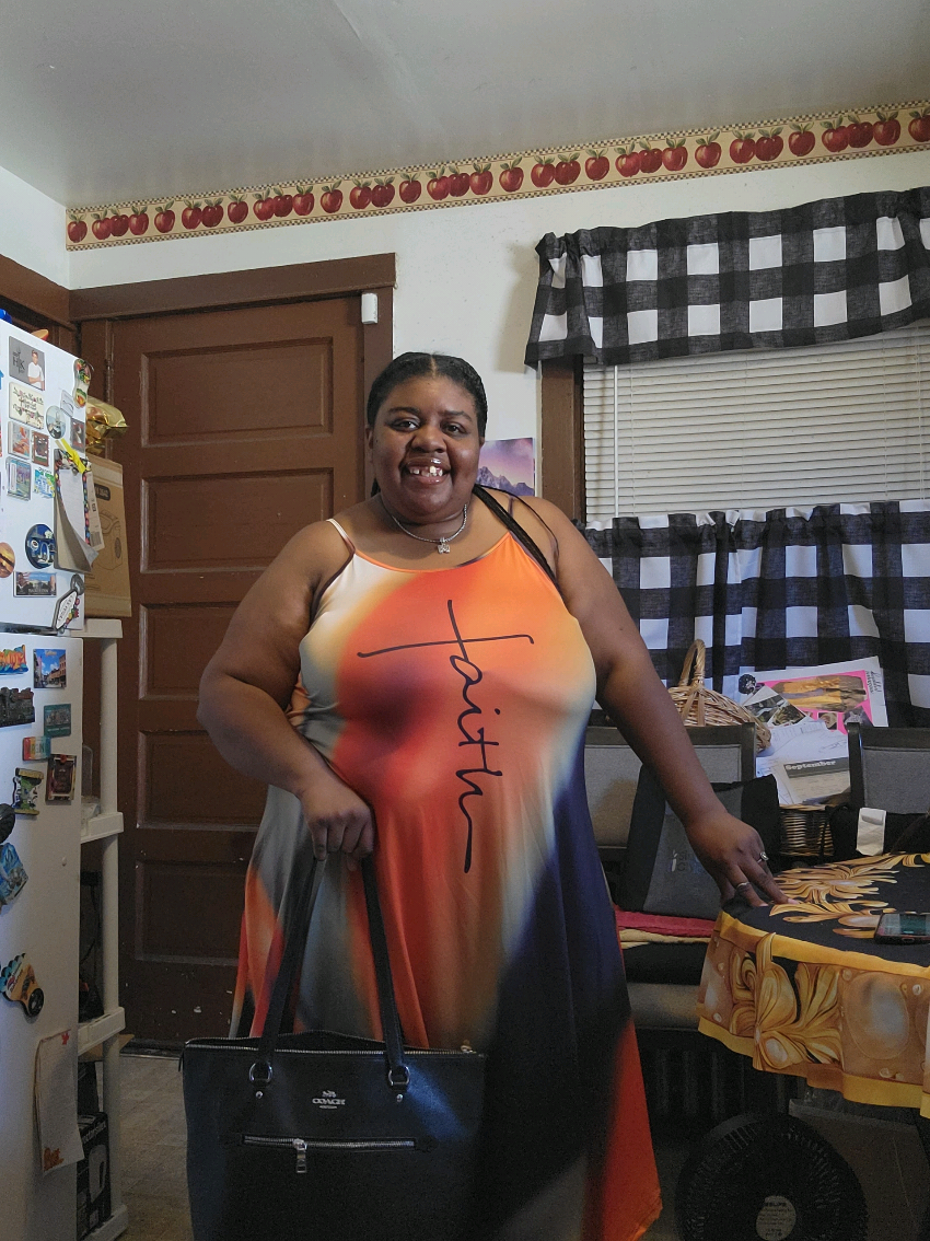 Dress & Necklace: Tiktok shop Ring: Pandora Shoes: @Converse Purse: @Coach 