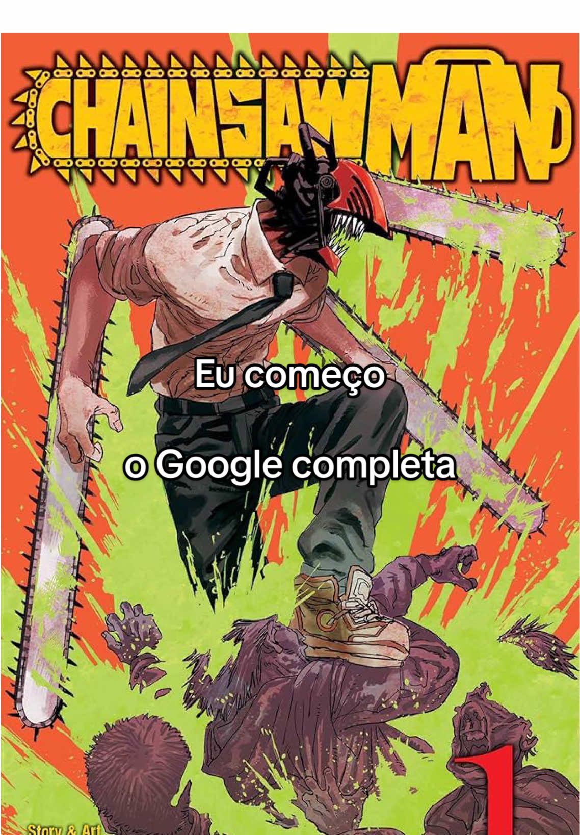 Chainsaw Man mas o Google completa “Kick Back” 🤣 #fyp #foryoupage #chainsawman #anime #crunchyroll 