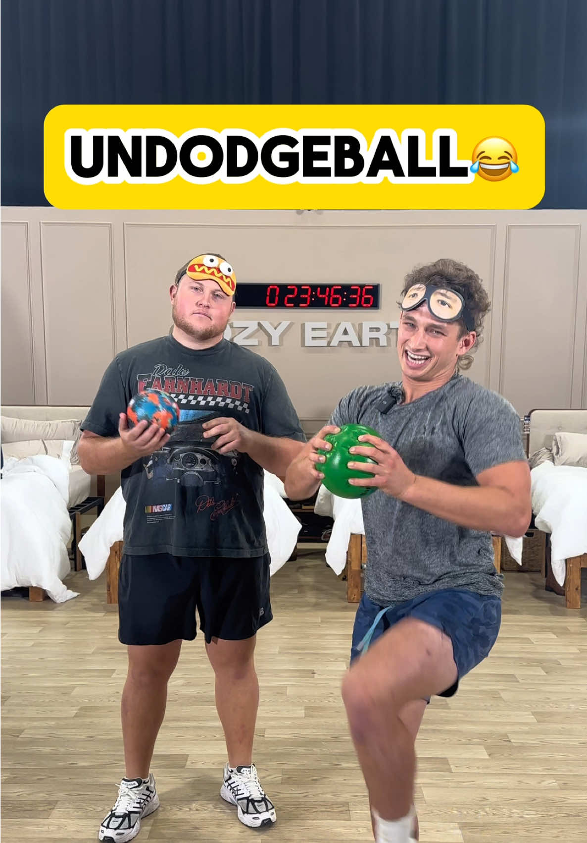 UnDodgeball loser sleeps on the hamster wheel 🐹😭 #sports #football #funny #game #comedyskit @JakeAjemian30 @Cozy Earth 