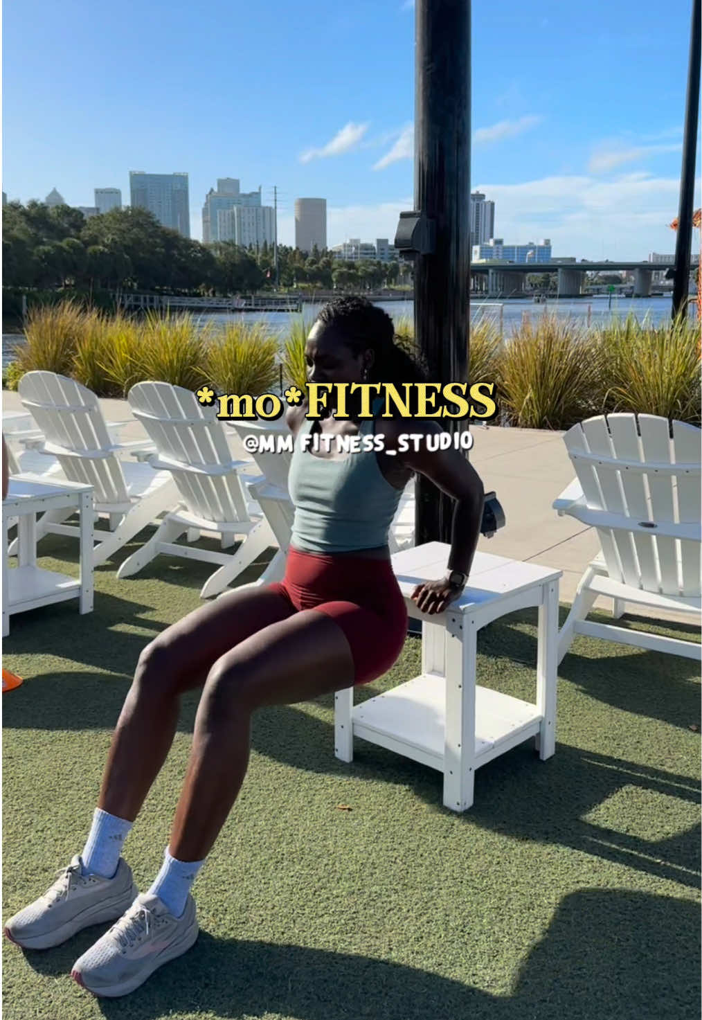 On today’s episode of Mo fitness adventures: morning workout @MMFitnessTampa 🥵. They get me everytime with their simple yet effective workouts that leave me instantly sore! #MMFitness #MMFitnessbootcamp #workout #tampafitness #CapCut 
