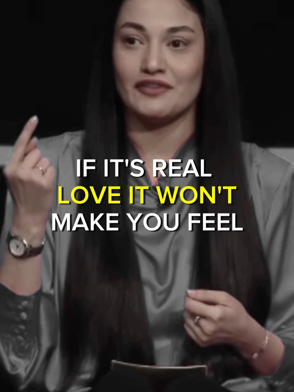 If It's Real Love It Won't Make You Feel . . . #munibamazarispeech #daliymotivation #munibamazari #respectyourself #treanding