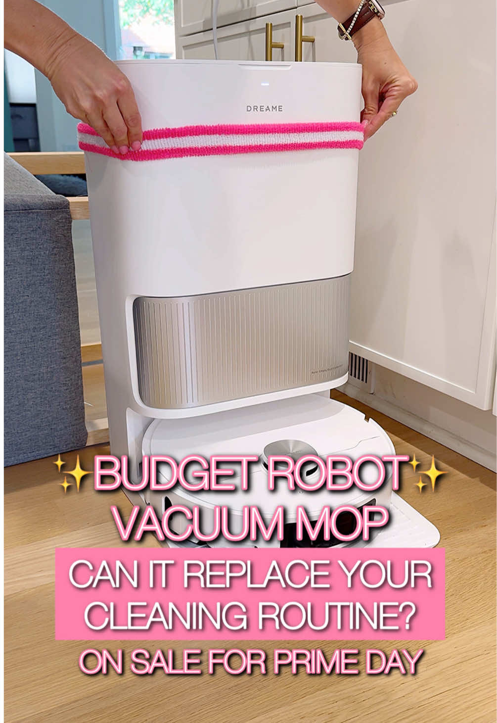 The little engine that could 🤩  Budget-friendly. Full-service. But can it actually clean like the pricey ones? We put this robot vacuum mop to the test—watch to see how it holds up. #dreame #dreametech #dreamel40sultra #dreamerobotvacuum #cleaninghacks