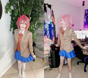 #duet with @Sødø gotta finish the chain now #ddlccosplay #dokidokiliteratureclub #sayori #natsuki 