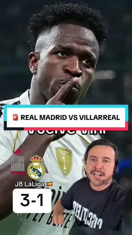 🚨 Real Madrid Vs Villarreal J8 #laliga #realmadrid #vinicius #mbappe #elmemerivera 