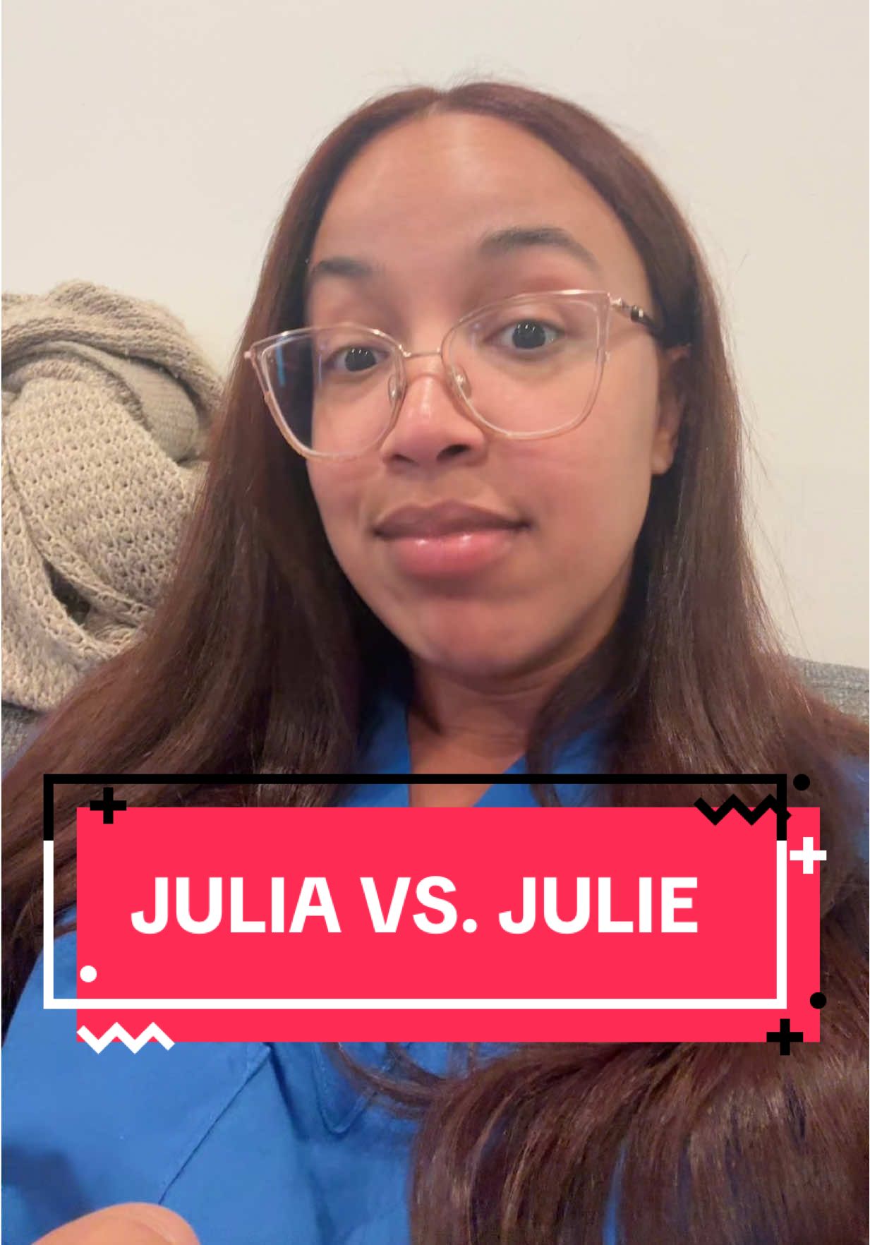 And Julies just give a different vibe 🫢Say it together now… JULIA 😄 #fyp