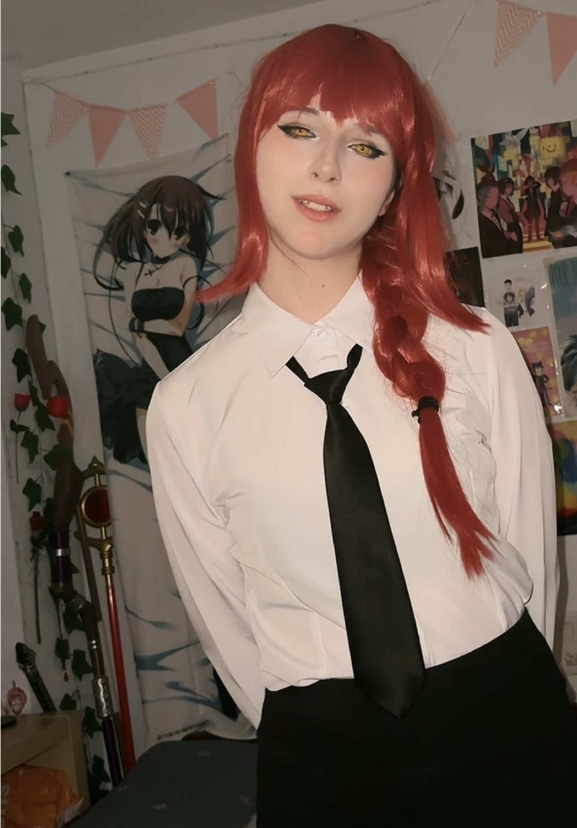 Hehehehe #makima #chainsawman #cosplaygirl #anime #manga 