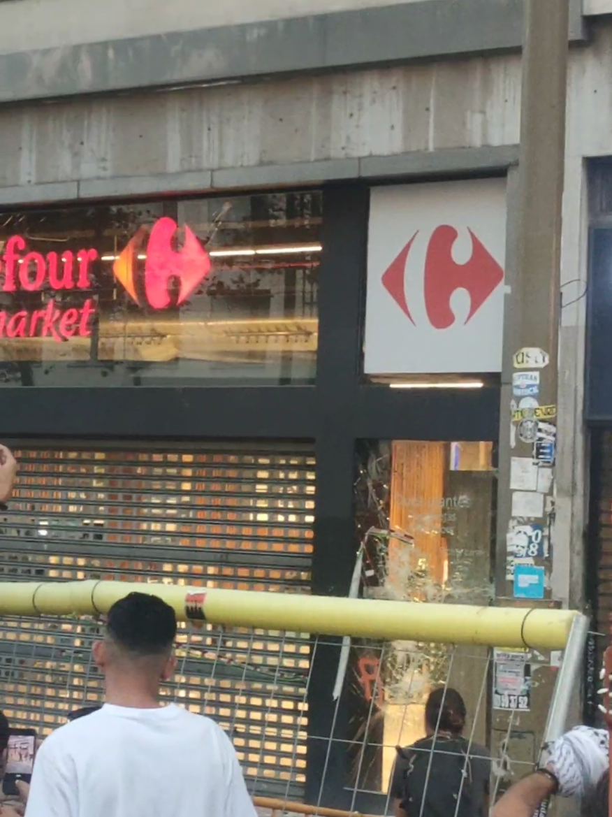 Carrefour Barcelona 4 octubre 2025. #freepalestine #palestinalibre #boicot #Barcelona 