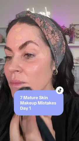 7 mature skin makeup mistakes day 1!  In honor of being back on YouTube I’m doing this series breaking down the 7 biggest mistakes. If you’ve want the deep dive check out my channel and make sure you subscribe! #matureskin #matureskinmakeup #matureskinbeauty #makeupover40 #makeupover50    