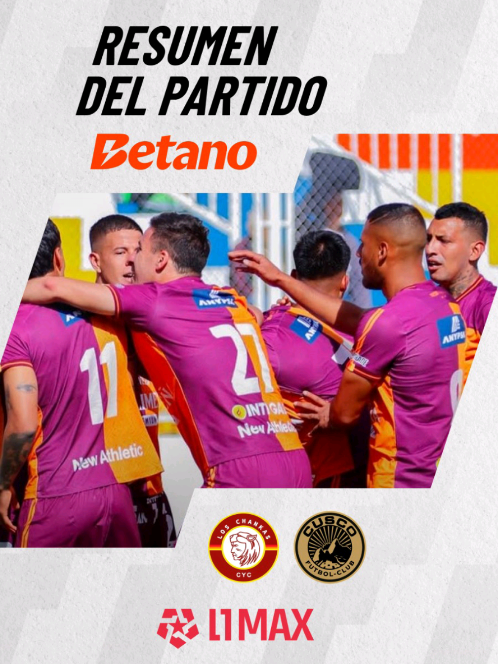 🔥MIRA EL RESUMEN DEL TRIUNFAZO DE LOS CHANKAS Los Chankas lograron darle vuelta al partido y alejan a los guerreros dorados del sueño del Clausura. 📺 Conoce cómo ver L1MAX en vivo 👉 l1max.com #L1MAX #Liga1 #TorneoClausura2025 