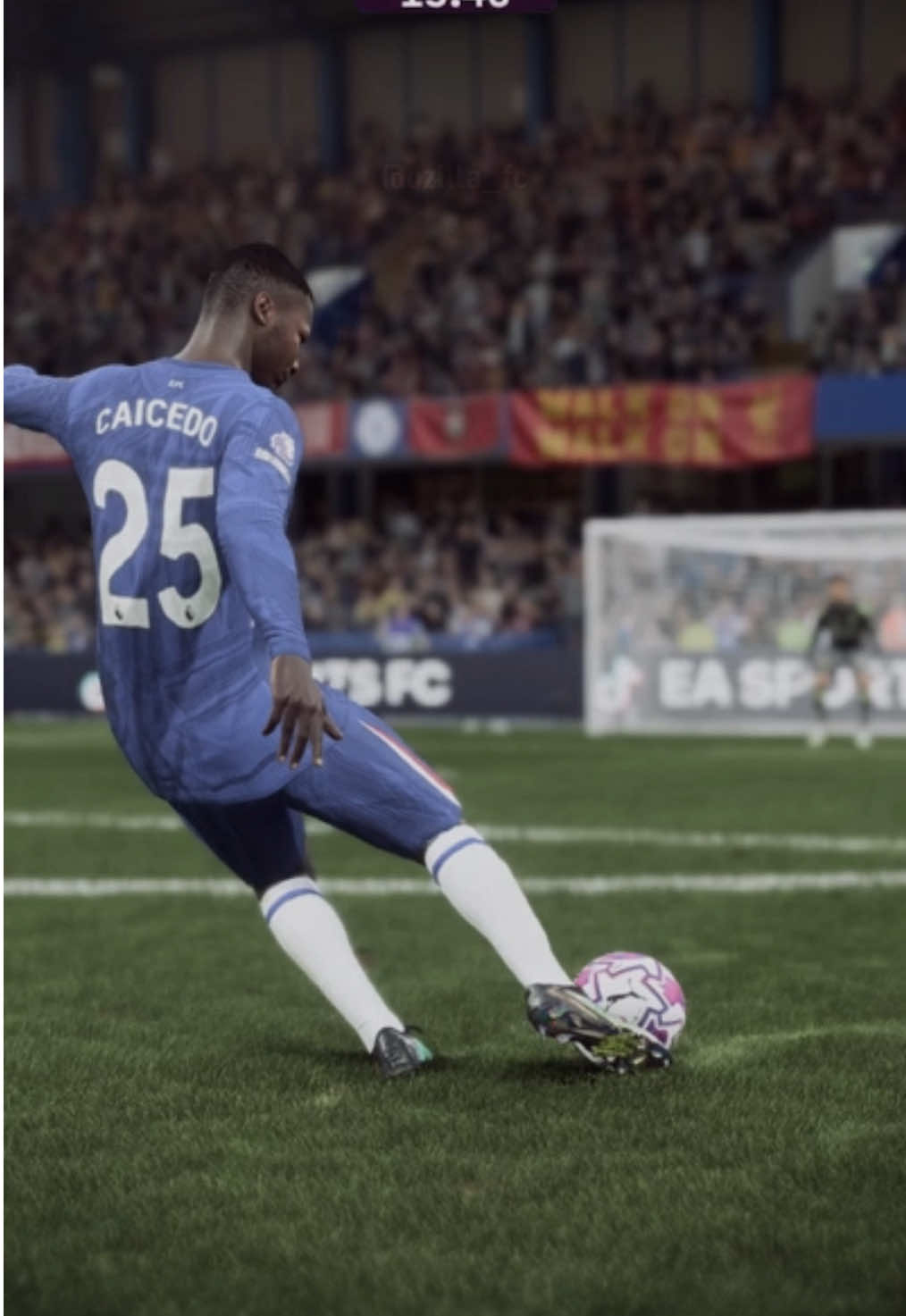 Thoughts on that Chelsea vs Liverpool match? 💬 Caicedo’s goal 🚀 . . . #fyp #fc26 #football #chelsea #liverpool 