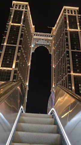 من اعلى مصلى معلق في العالم  مكه # فندق العنوان # الحرم