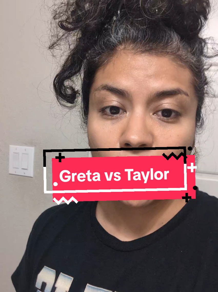 two different realities right now #taylorswift #greta 