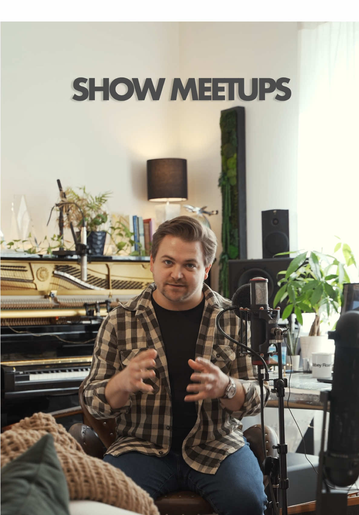 Since music brings so many of us together, I wanted to create a space for all of us to meet up virtually! Show Meetups is the next section I want to show you in the new official app! Whether it’s a picture from a show hang, out or stories of new friends you made at a show (tag that friend below!), this is a great place to connect! Download the app at the link in my bio ✈️