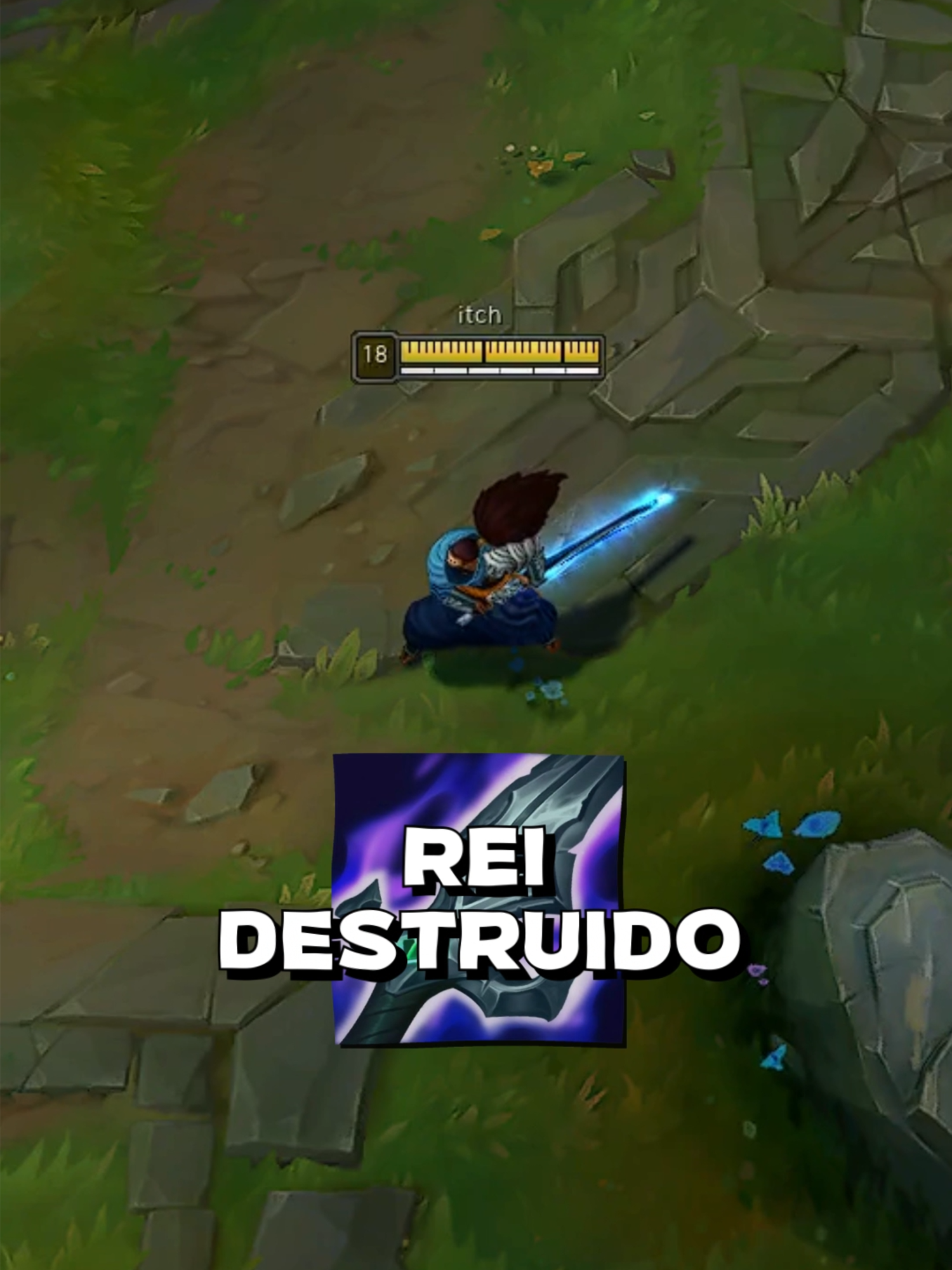 não façam rei destruido pro yasuo!!! #yasuo #fodh #leagueoflegends #yasuomain #fodhyasuo #brasil