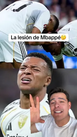 La lesión de Mbappé🤔#mbappe #realmadrid #francia #diegofc 