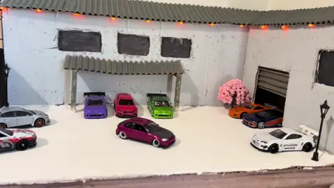 A si quedó quedo q tal amigos les gusto?#hotwheels #diorama #hotwheelsdaily #coleccionista #trocas 