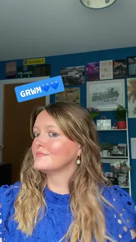 GRWM💙💙 Byoma- Moisturizing Rich Cream L’Oréal- Lumi Glotion (Shade 902 Light Glow) Wet n Wild- Color Icon Heart And Sol Palette  Maybelline- Tattoo Liner (Striking Navy) L'Oreal Paris- True Match Tinted Serum Foundation (Shade 3-4 Light/Medium) Tarte- Shape Tape (Shade Light) Maybelline- Instant Eraser Concealer (Shade 05 Brightener) Makeup Revolution- Skin Silk Bronzer Stick (Shade Medium Sunset)  Makeup Revolution- Skin Silk Marble Blush (Shade Peachy Pink) E.L.F- Halo Glow Highlight Wand (Shade Champagne)  Laura Geller- Baked Bronze N Brighten (Shade Medium)  Benefit- Crystah Blush Makeup Revolution- Soph X Highlighter Palette (Shade 5) Huda Beauty- Easy Bake Setting Powder (Shade Ube Birthday Cake)  Iconic London- Triple Threat Mascara  Iconic London- Fuller Pout Liner (Shade Unbothered)  Wet n Wild- Cloud Pout Marshmallow Lip Mousse (Shade Cotton Candy Skies)  Iconic London- Lip Plumping Gloss (Shade Nearly Nude)  Iconic London- Prep Set Glow Setting Spray  #GRWM #grwmmakeup #getreadywithme #makeup @byoma @L'Oréal Paris UK @wetnwildbeauty @MaybellineUK @tarte cosmetics @Makeup Revolution @@e.l.f. Cosmetics UK @Laura Geller Beauty @Benefit Cosmetics @Huda Beauty @Iconic London 