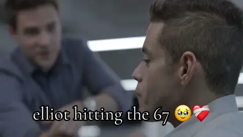elliot hitting the 6 7 🥹❤️‍🩹 #fyp #xyzabc #memes #mrrobot #67