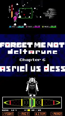 this is my most popular original song, it was essentially a repurposed recreation of a song (with permission). original song by reverienova, recreation by both reverienova and stereo, and i finished the song after like the first 30 seconds. the lore to this is of course an asriel vs dess holiday fight at the end of chapter 6. i love deltarune and both the characters so I tried really hard to make this song fire, this is the entire song. better than any Taylor Swift slop btw ✌️😝 here's the YT link - https://www.youtube.com/watch?v=ojniEg2IcgE #dess #deltarune #undertale #asriel #dessriel 