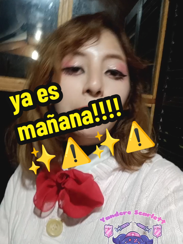 mañanaaaaaaaa KaoriCon @Scarlett Yandere idol #kaoricon #arayashiki #AnimeBolivia #KpopBolivia #cosplaybolivia 