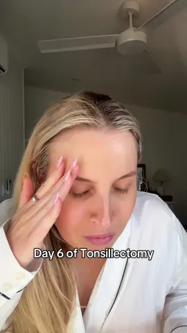 Replying to @Issy Nothing could have prepared me for day 6 of tonsillectomy. I want to burst into tears at every moment. It is so incredibly painful I cannot even describe it. #adulttonsillectomy #tonsillectomy #health #surgery 