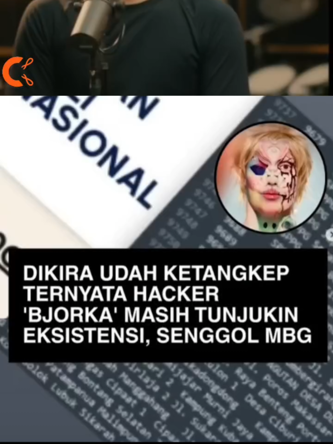 BJIRKA BUKAN BJORKA😂😅 #fyp #kocak #ngakakkocak #reactionvideo #rizalmuk 
